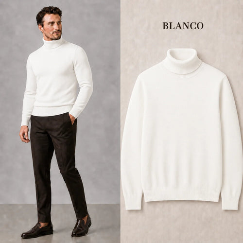 Suéter Cuello Alto 2x1 — Milano Old Money