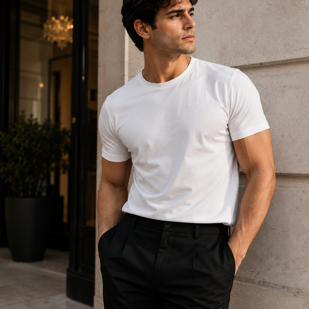 2x1 Outfit Completo – Pantalón Sastrero + Remera Slim Fit | MILANO