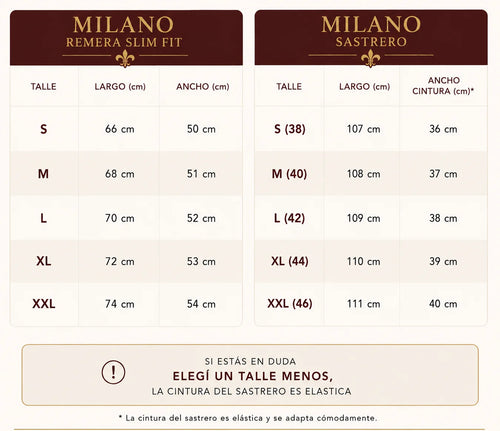 2x1 Outfit Completo – Pantalón Sastrero + Remera Slim Fit | MILANO