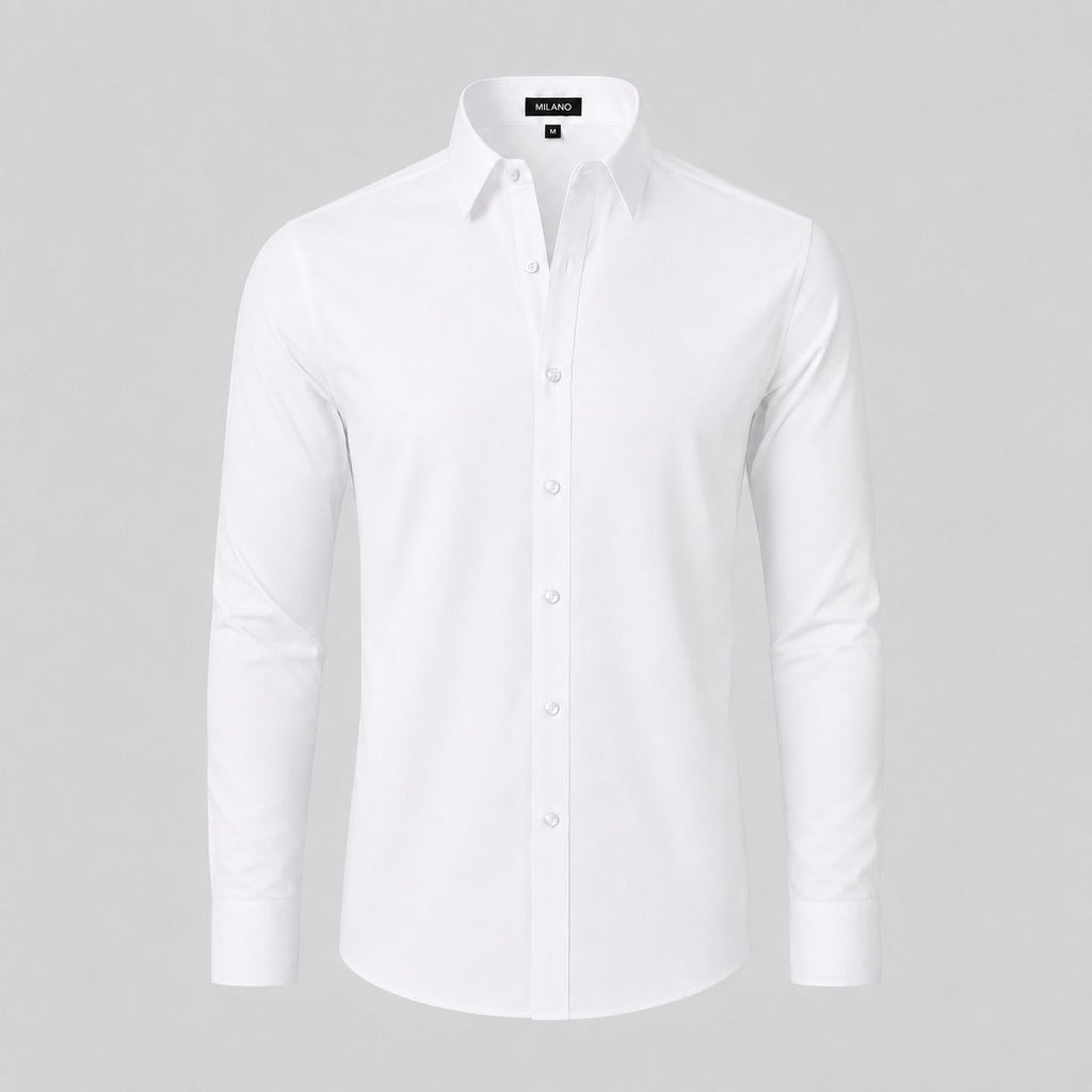 2x1 Camisa Slim Fit Elastizada | Milano Old Money