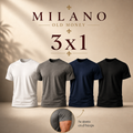 Remeras Slim Fit 3x1 | Milano Old Money