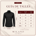 Camisa Milano - Tecnología Antiarrugas DWR | 2x1
