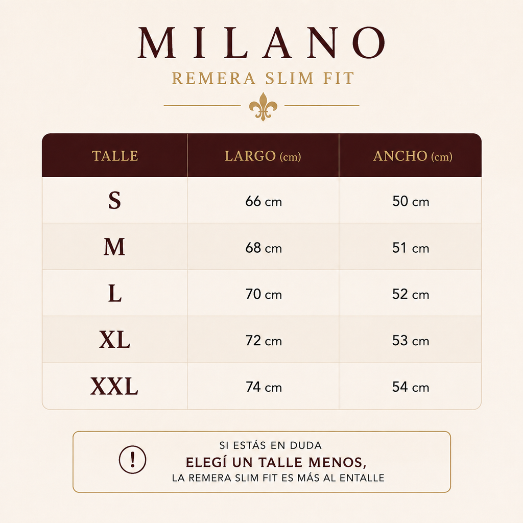 Remeras Slim Fit 3x1 | Milano Old Money