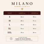 Remeras Slim Fit 3x1 | Milano Old Money