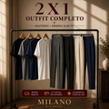 2x1 Outfit Completo – Pantalón Sastrero + Remera Slim Fit | MILANO